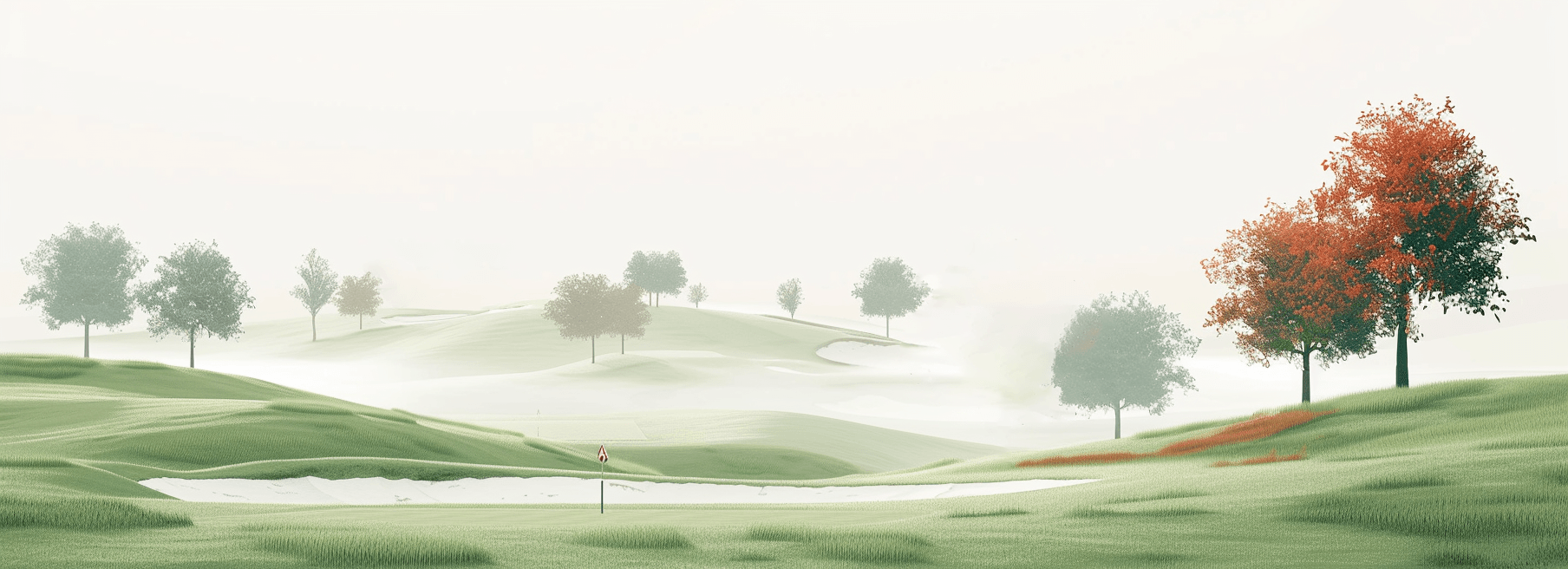 Golf course background